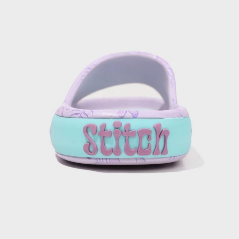NWT Ground Up Disney Stitch Purple Slides (13) - Picture 3 of 5